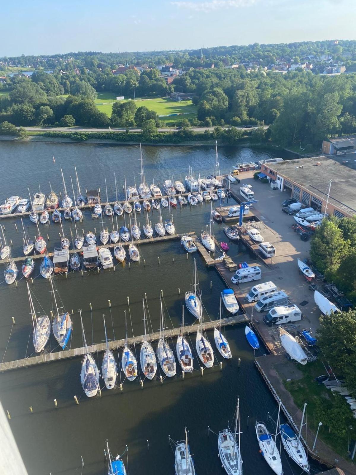 Hafenblick Apartman Schleswig Kültér fotó